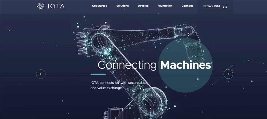 screenshot iota interface