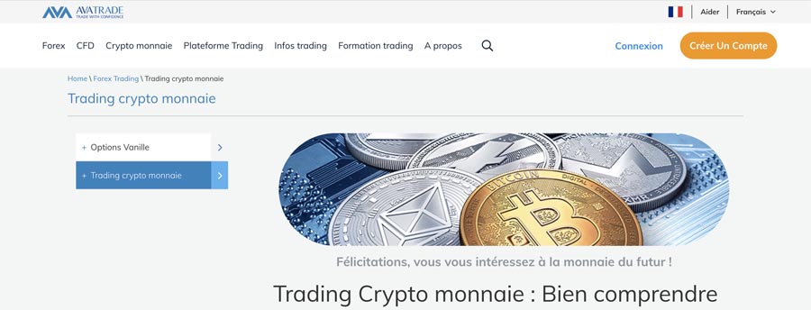 acheter des cryptos avatrade