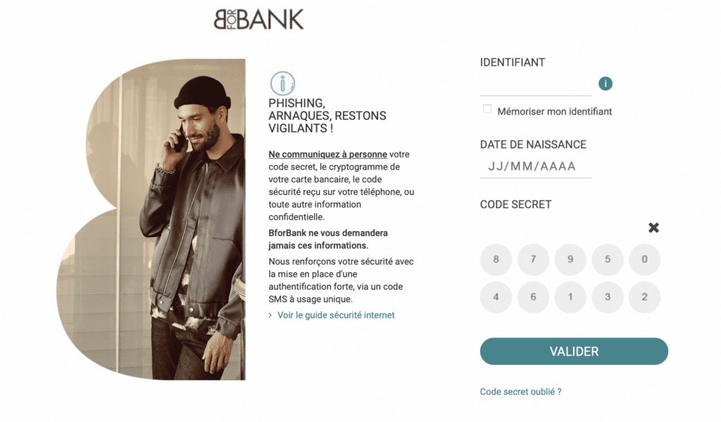 BforBank : espace client