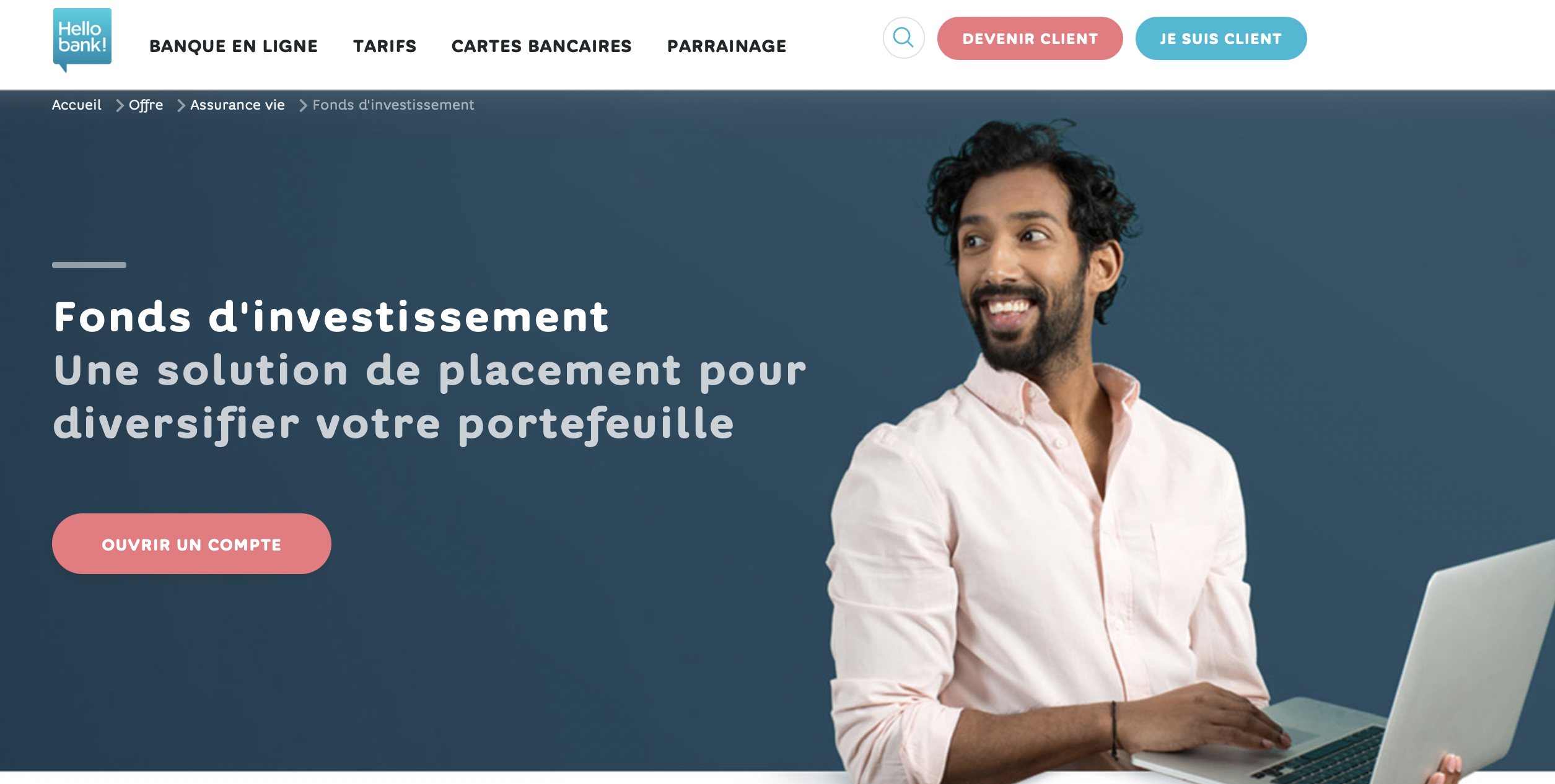 Hello Bank : Fonds d'investissement